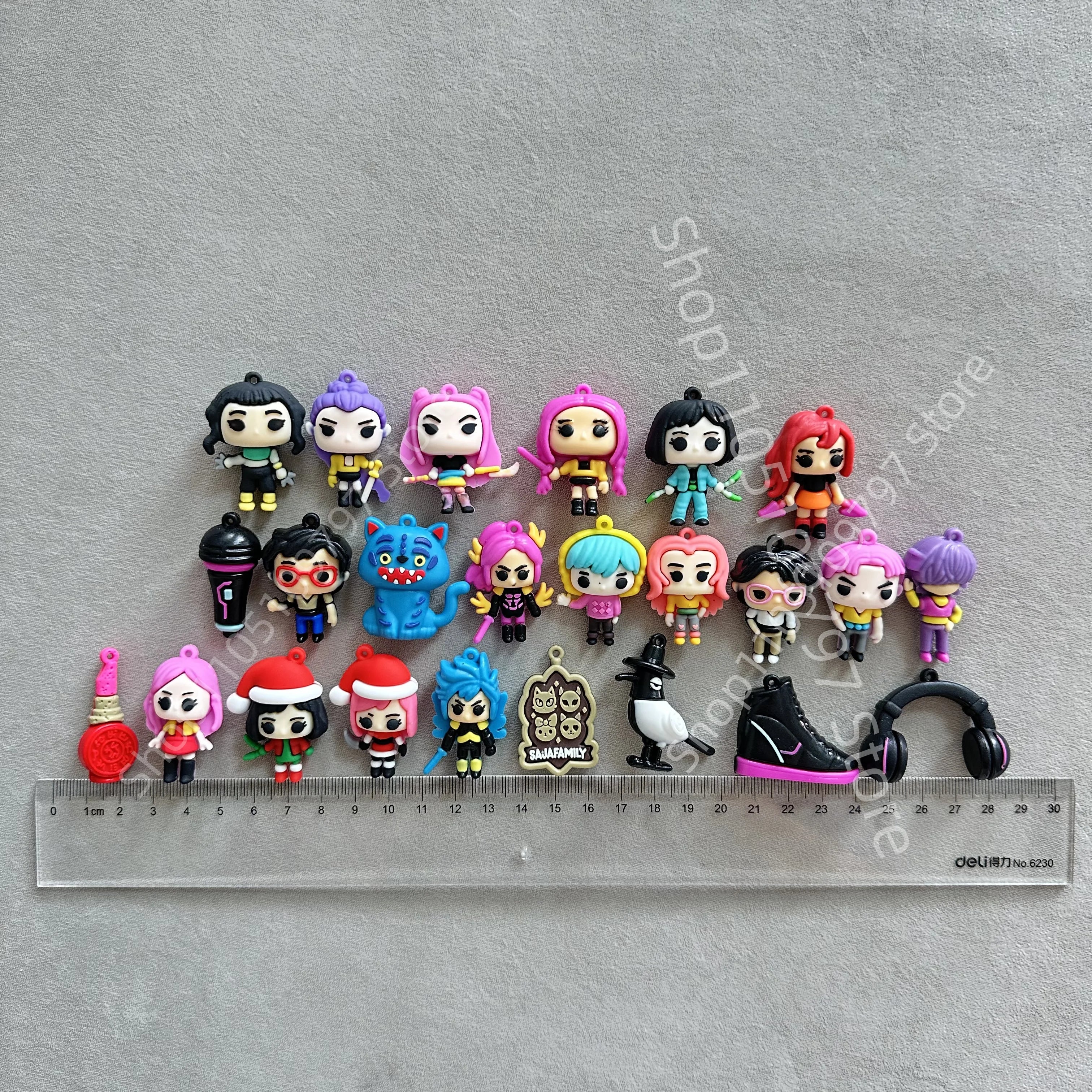 Kpop Demon Hunters Christmas Advent Calendar Huntrix Rumi Mira Zoey SAJA Boys Derpy Tiger Blind Box Toys New Year's Decor Gifts