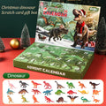 Advent Calendar 2025 Dinosaur Toys 24 Days Countdown Calendar to Christmas Surprise Toys Set with Different Dinosaur Figurine Gi